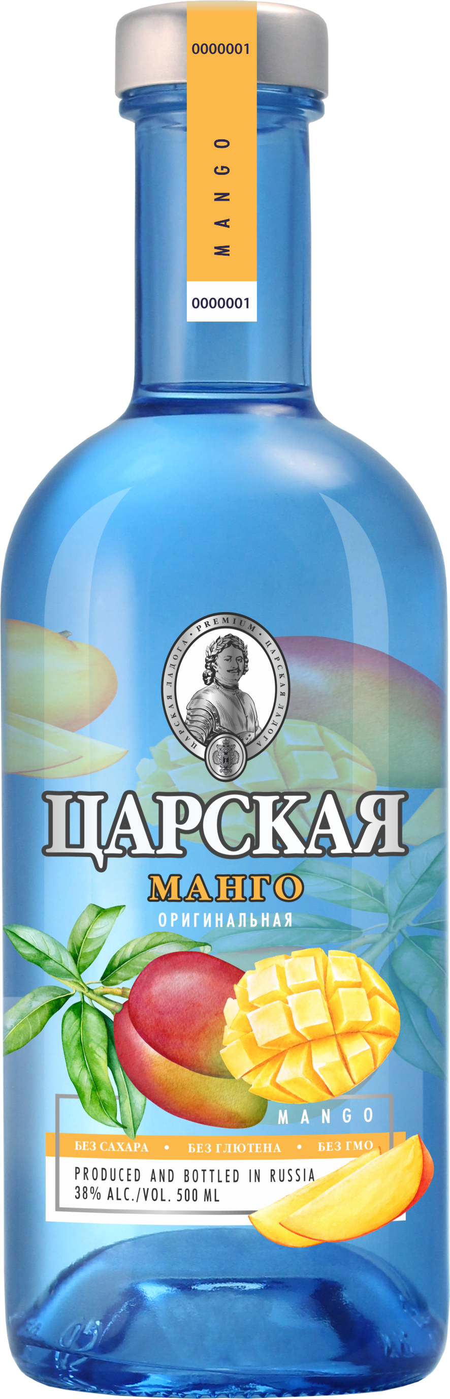 Водка Tsarskaja Original Mango 0,5 л фото