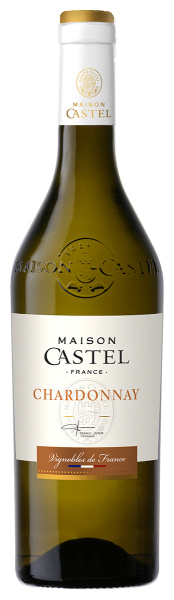 Вино Белое Сухое Maison Castel Chardonnay 2022 0,75 л фото