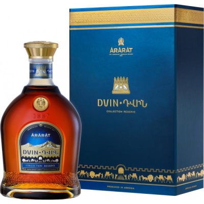 Бренди Ararat Dvin Сollection Reserve in gift box 0,70 л фото