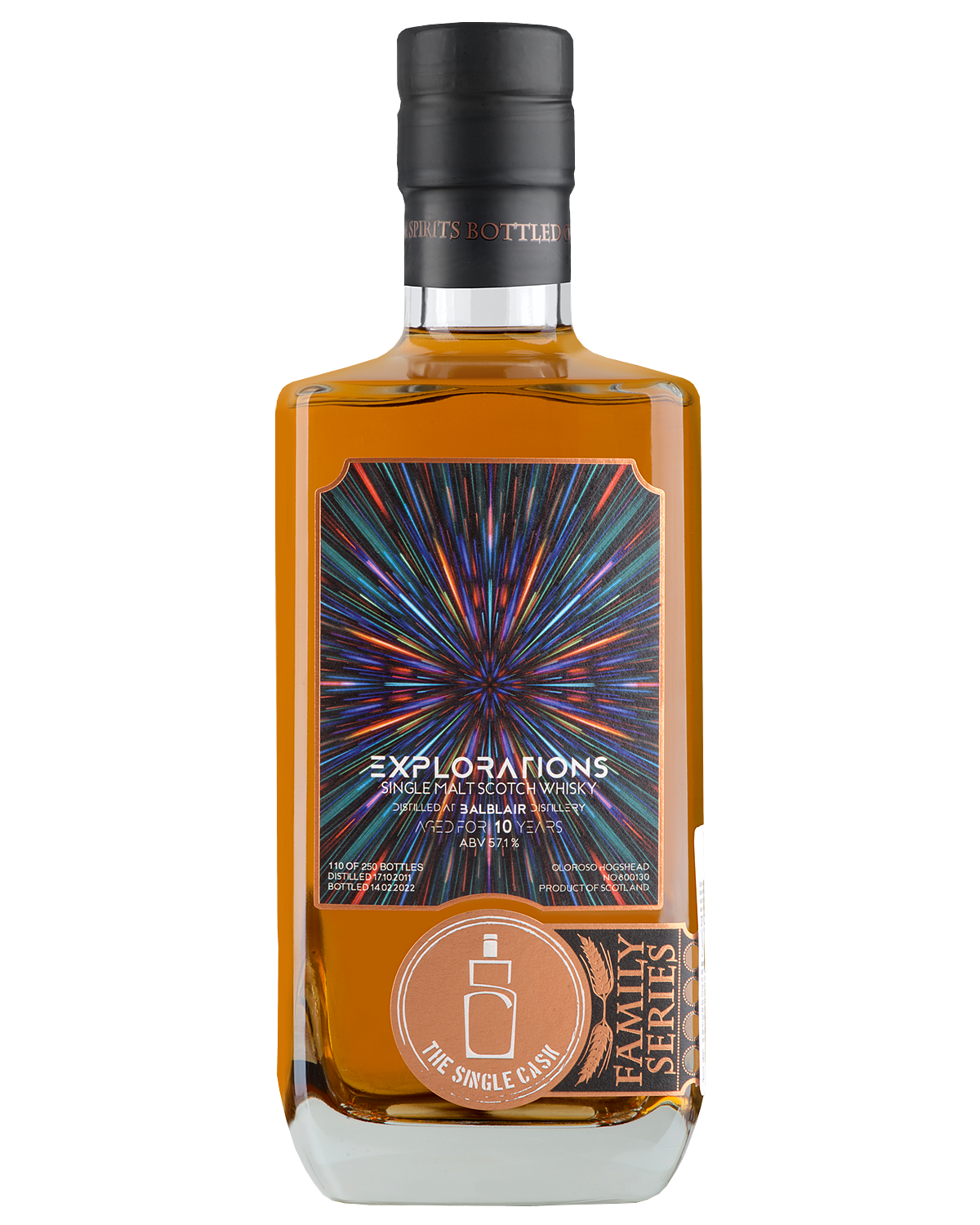 Виски Single Cask Explorations Balblair Cask №800130 10 Y.O. 0,7 л фото