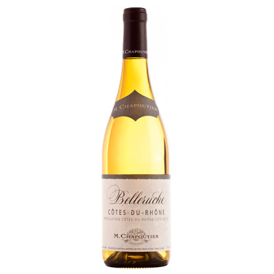 Вино Белое Сухое M. Chapoutier Belleruche Cotes-du-Rhone Blanc 2022 0,75 л фото