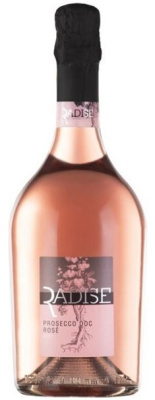 Вино игристое Розовое Брют Radise Prosecco Millesimato Rose 0,75 л фото