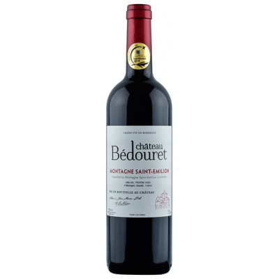 Вино Красное Сухое Chateau Bedouret Montagne Saint-Emilion 2018 0,75 л фото