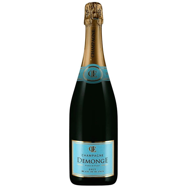 Вино игристое Белое Брют Demonge Blanc de Blancs Brut Champagne 0,75 л фото