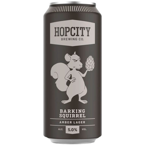 Пиво Светлое Hop City Barking Squirrel Amber Lager in can 0,473 л фото