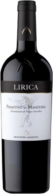 Вино Красное Сухое Produttori di Manduria Lirica Primitivo di Manduria 2023 0,75 л фото
