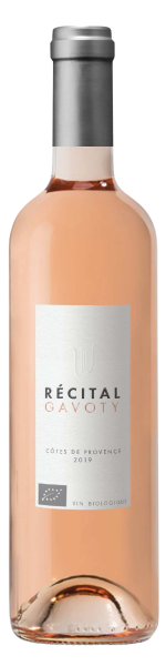 Вино Розовое Сухое Gavoty Recital Rose Bio 2024 0,75 л фото