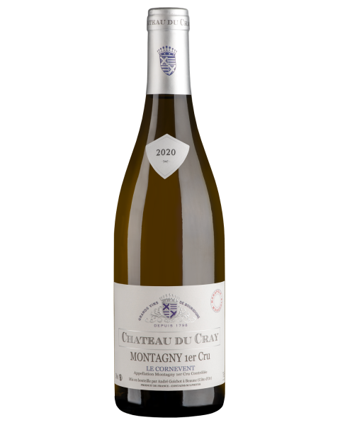 Вино Белое Сухое Chateau du Cray Montagny 1-er Cru Le Cornevent 0,75 л фото