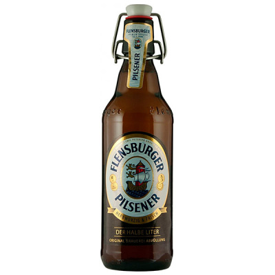 Пиво Светлое Flensburger Pilsener 0,5 л фото
