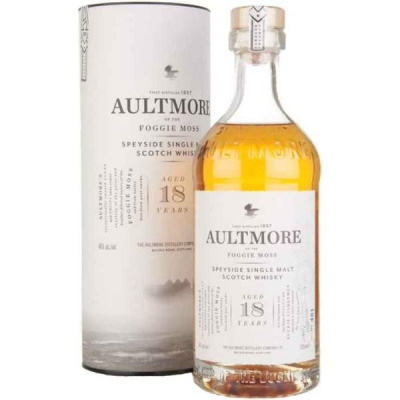 Виски Aultmore 18 Years Old Single Malt Speyside in tube 0,7 л фото