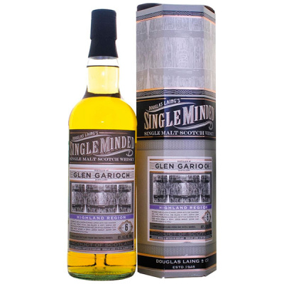 Виски Single Minded Glen Garioch 6 Years Old Single Malt Highland in gift box 0,7 л фото