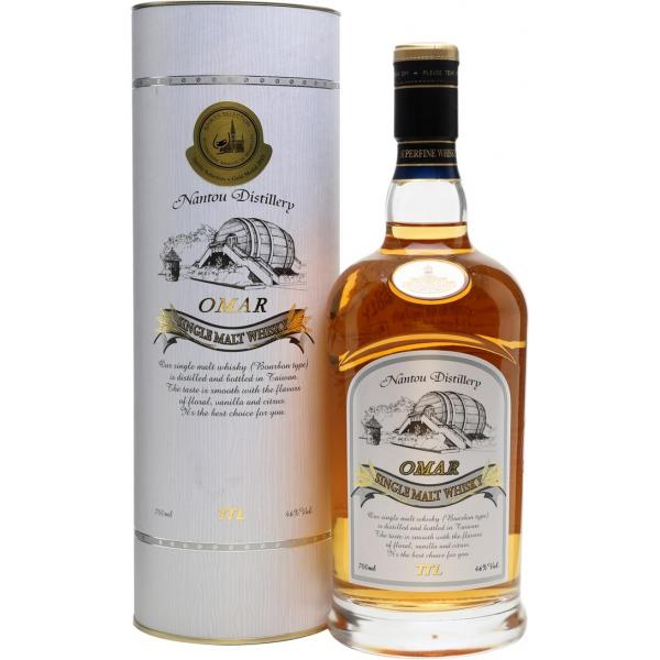 Виски Omar Bourbon Type Single Malt in tube 0,7 л фото