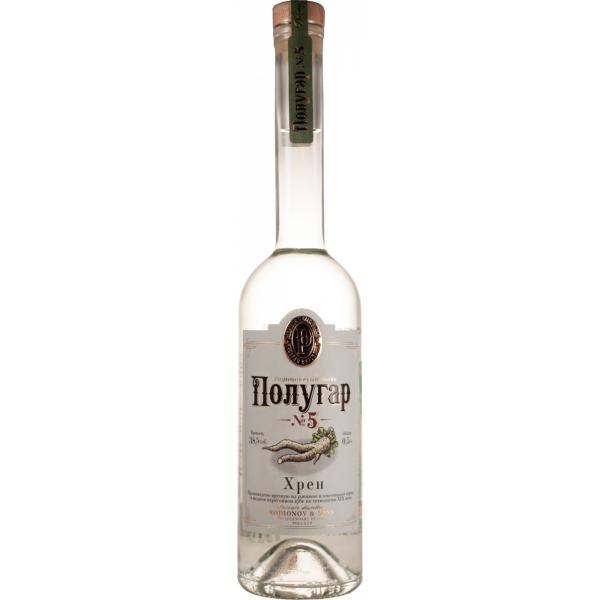 Дистиллят Polugar № 5 Horseradish 0,5 л фото