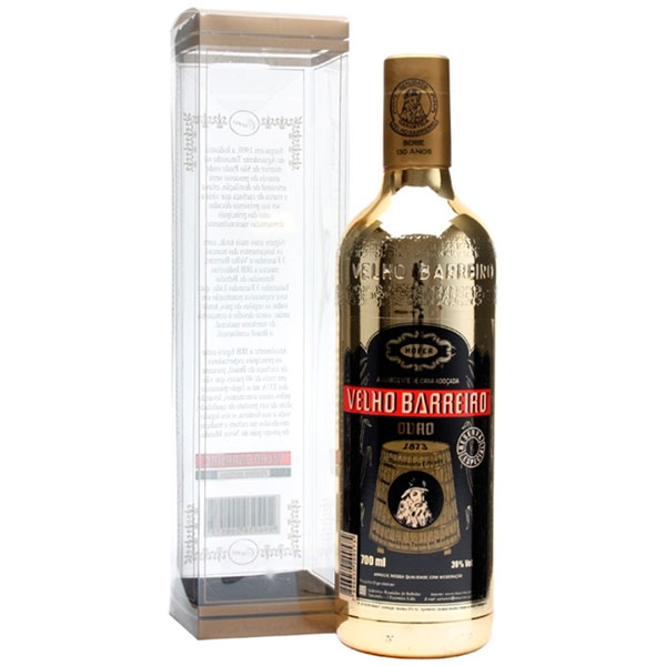 Кашаса Velho Barreiro Ouro in gift box 0,70 л фото
