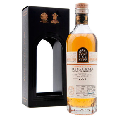 Виски Berry Bros and Rudd Macduff Distillery Single Cask Single Malt in gift box 2006 0,70 л фото