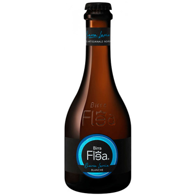 Пиво Флеа Бьянка Ланчиа Бланш нефильт. непастер. неосвет. 5% 0,33 л фото