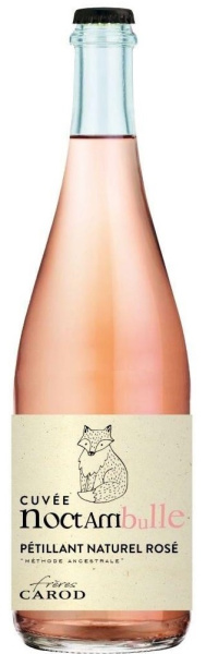 Вино игристое Розовое Полусухое Cuvee Noctambulle Pétillant Naturel Rose 2023 0,75 л фото