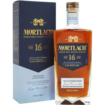 Виски Mortlach 16 Years Old Single Malt Speyside in gift box 0,7 л фото