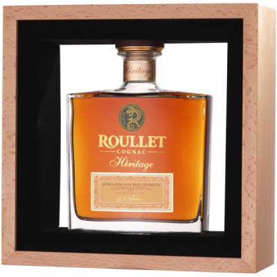Коньяк Roullet Heritage Fins Bois in gift box 0,70 л фото