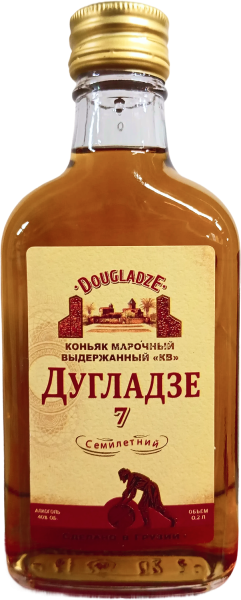 Коньяк Dugladze 7 Years Old 0,2 л фото