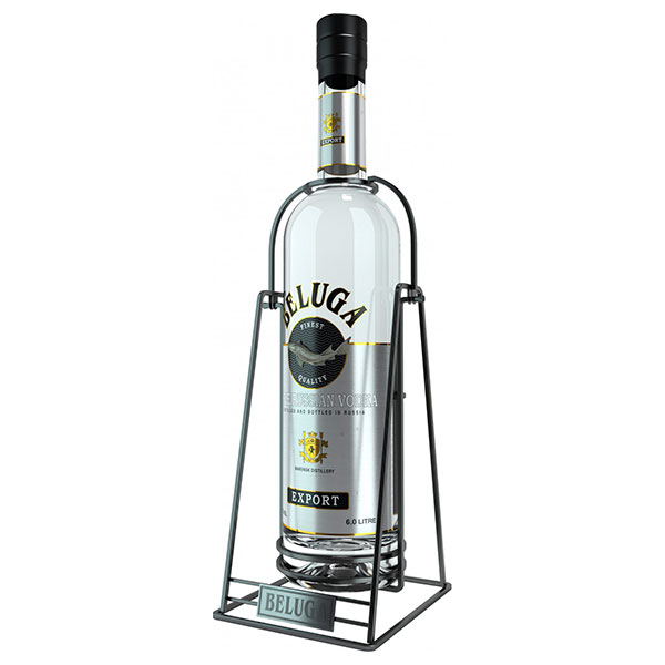 Водка Beluga Noble with cradle in gift box 6 л фото