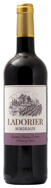 Вино Красное Сухое Ladorier Rouge Bordeaux 2020 0,75 л фото