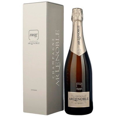 Шампанское Белое Брют AR Lenoble Cuvee Intense in gift box 2018 0,75 л фото