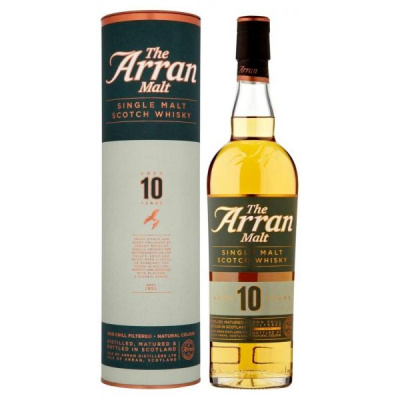 Виски Arran 10 years old Single Malt Arran in tube 0,70 л Виски Arran 10 years old Single Malt Arran in tube 0,70 л фото