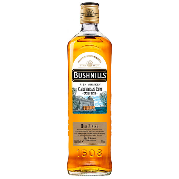 Виски Bushmills Caribbean Rum Cask Finish 0,7 л фото