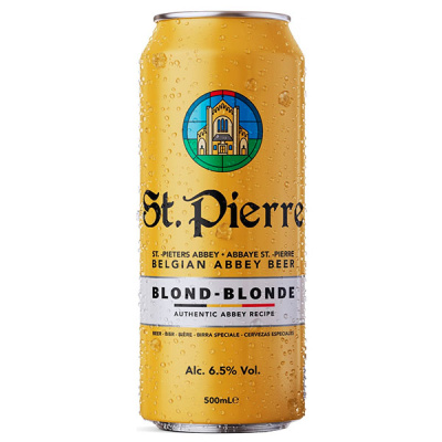 Пиво St. Pierre Blonde in can 0,50 л фото