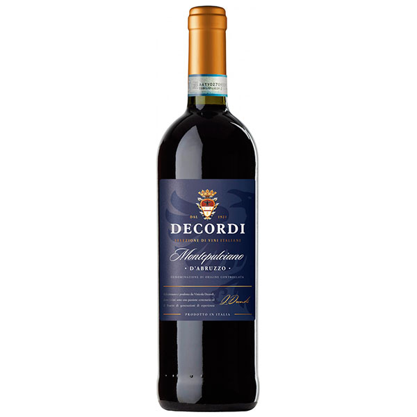Вино Красное Сухое Decordi Montepulciano d'Abruzzo 0,75 л фото