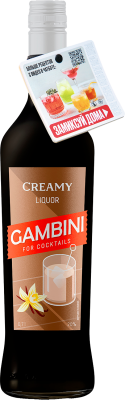 Ликер Гамбини Крем c некхенгером чат бот 17% 0,7 л фото