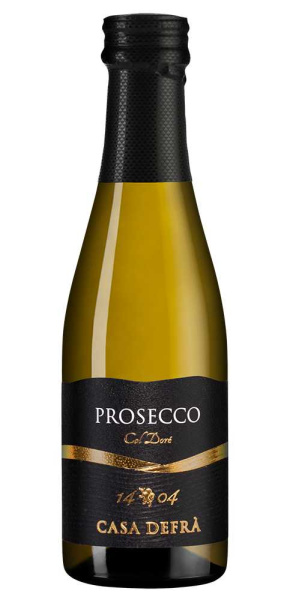 Вино игристое Белое Сухое Casa Defra Prosecco 2024 0,2 л фото