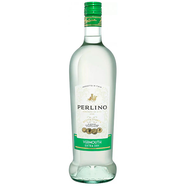 Вермут Белый Полусухой Perlino Extra Dry 1,00 л фото