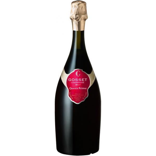 Вино игристое Белое Брют Gosset Grande Reserve Brut Champagne 0,75 л фото