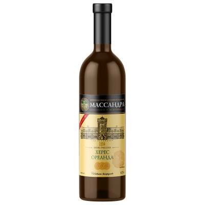 Херес Massandra Oreanda Sherry 2023 0,75 л фото