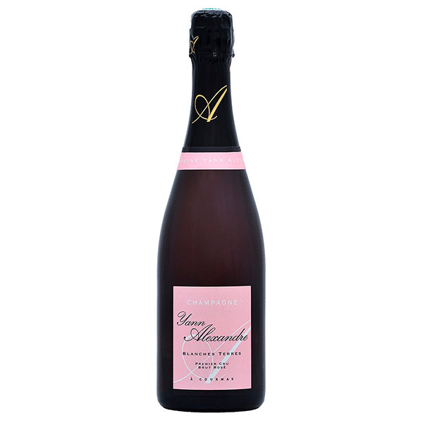 Вино игристое Розовое Брют Yann Alexandre Blanches Terres Premier Cru Brut Rose Champagne 0,75 л фото