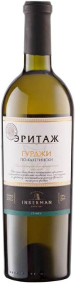 Вино Белое Сухое Inkerman Heritage Gurdzhi po-kakhetinski Crimea 2022 0,75 л фото