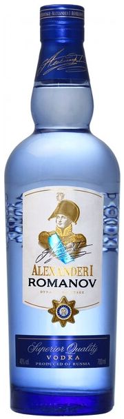 Водка Alexander I Romanov 0,7 л фото