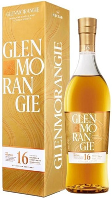 Виски Glenmorangie The Nectar 16 Years Old Single Malt Highland in gift box 0,7 л фото