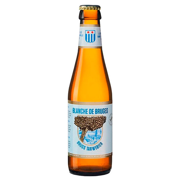 Пиво Светлое Blanche de Bruges 0,33 л фото