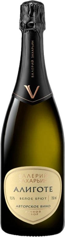 Вино игристое Белое Брют Valery Zaharin Avtorskoe Aligote Brut 2024 0,75 л фото