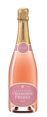 Вино игристое Розовое Брют Chanoine Freres Brut Rose Champagne 2021 0,75 л фото