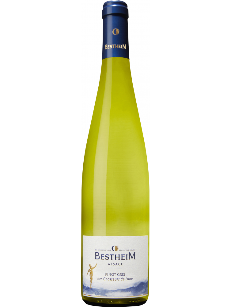 Вино Белое Полусухое Bestheim Pinot Gris Des Chasseurs de Lune Alsace 2021 0,75 л фото