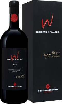Вино Красное Сухое Poggio Al Tesoro Dedicato A Walter Bolgheri Superiore in gift box 2017 1,5 л фото