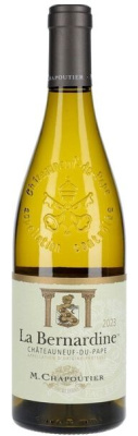 Вино Белое Сухое M. Chapoutier La Bernardine Blanc Chateauneuf-du-Pape 2023 0,75 л фото