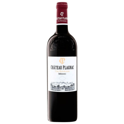 Вино Красное Сухое Chateau Plagnac Cru Bourgeois Medoc 2015 0,75 л фото