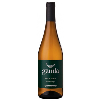 Вино Белое Сухое Golan Heights Gamla Chardonnay Galilee 2022 0,75 л фото