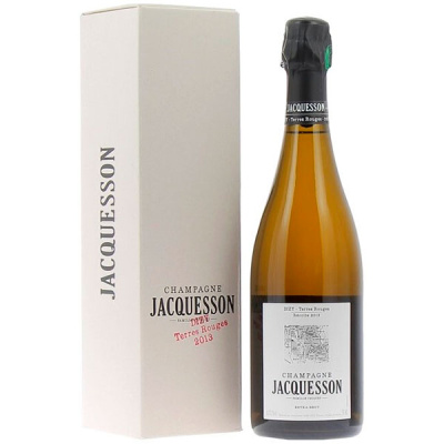 Шампанское Белое Экстра Брют Jacquesson Dizy Terres Rouges Extra Brut Champagne in gift box 2013 0,7 фото