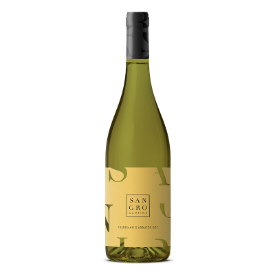 Вино Белое Сухое Sangro Trebbiano d'Abruzzo 0,75 л фото